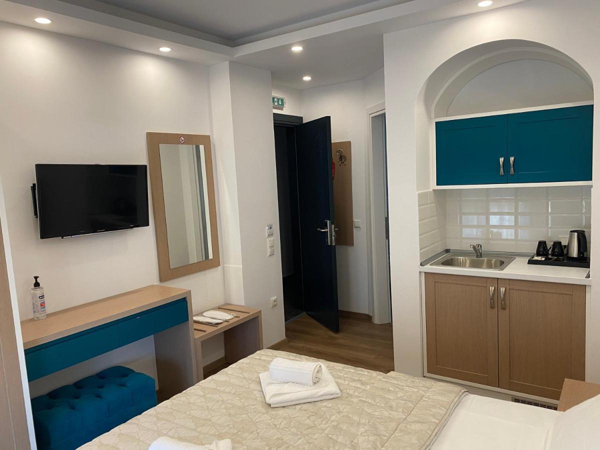 Ormos Prinou  Hotel Medusa מראה חיצוני תמונה